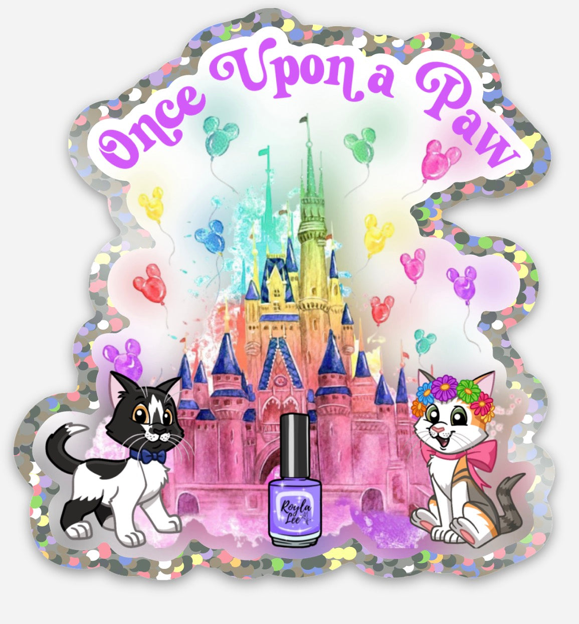 STICKER - Once Upon a Paw