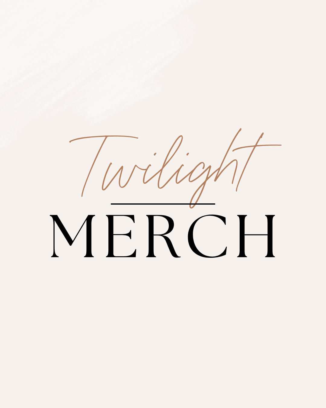 Twilight Merch (Ships from Third Party)
