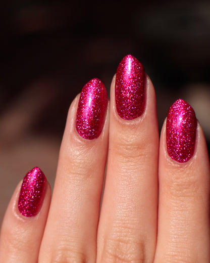 PREORDER: Petty in Pink (holographic flake)