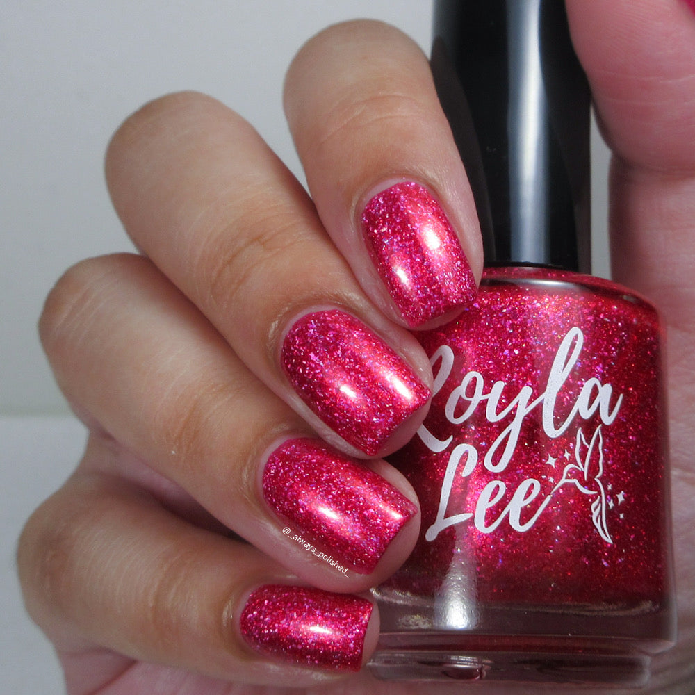 PREORDER: Petty in Pink (holographic flake)