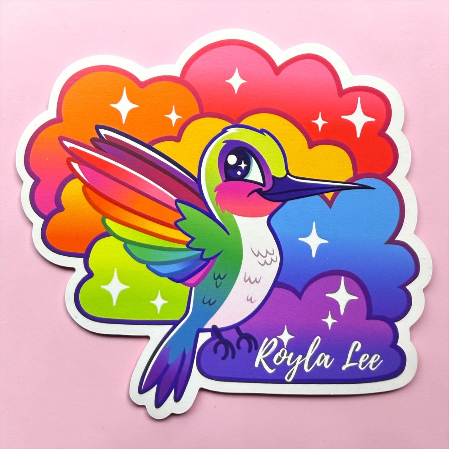 MAGNET: Hummingbird Helmer Magnet