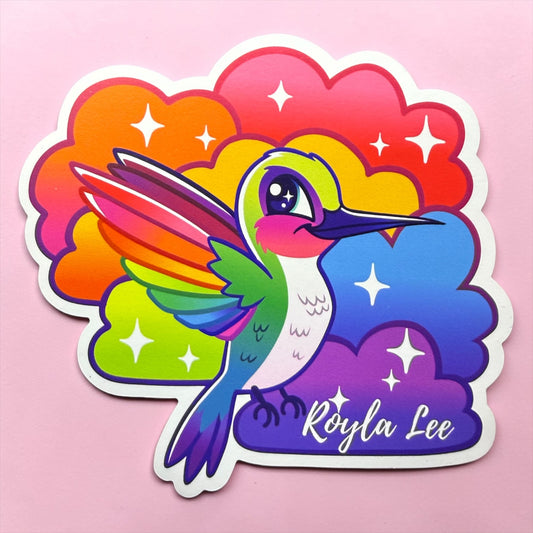 MAGNET: Hummingbird Helmer Magnet