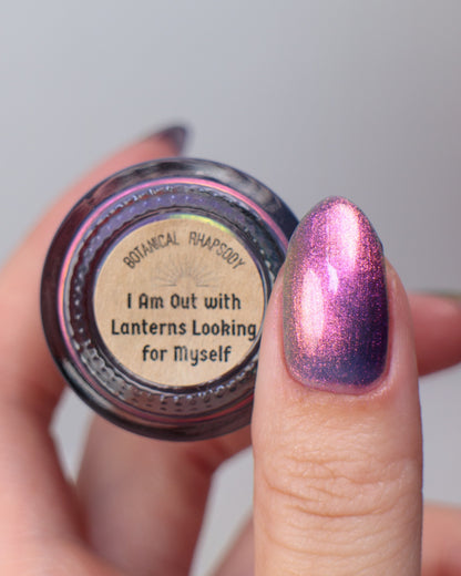 CAPPED RESTOCK: I Am Out with Lanterns Looking for Myself