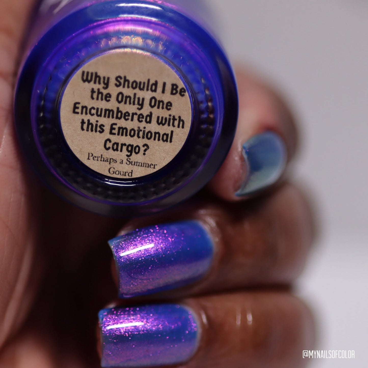 LAST CHANCE: Why Should I be the Only One Encumbered with this Emotional Cargo?