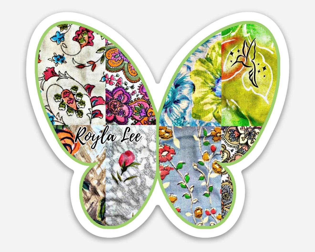 MAGNET: Quilted Butterfly