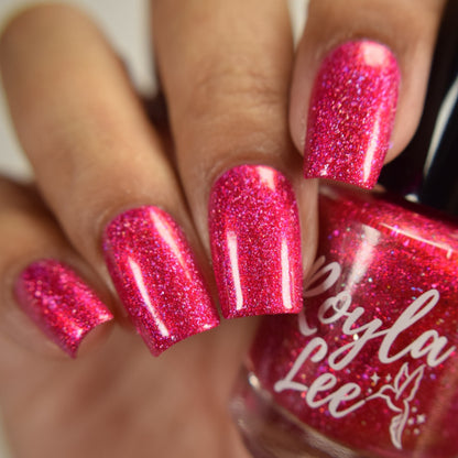PREORDER: Petty in Pink (holographic flake)