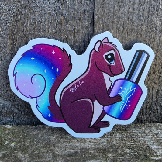 Magnet: Barbara the Squirrel