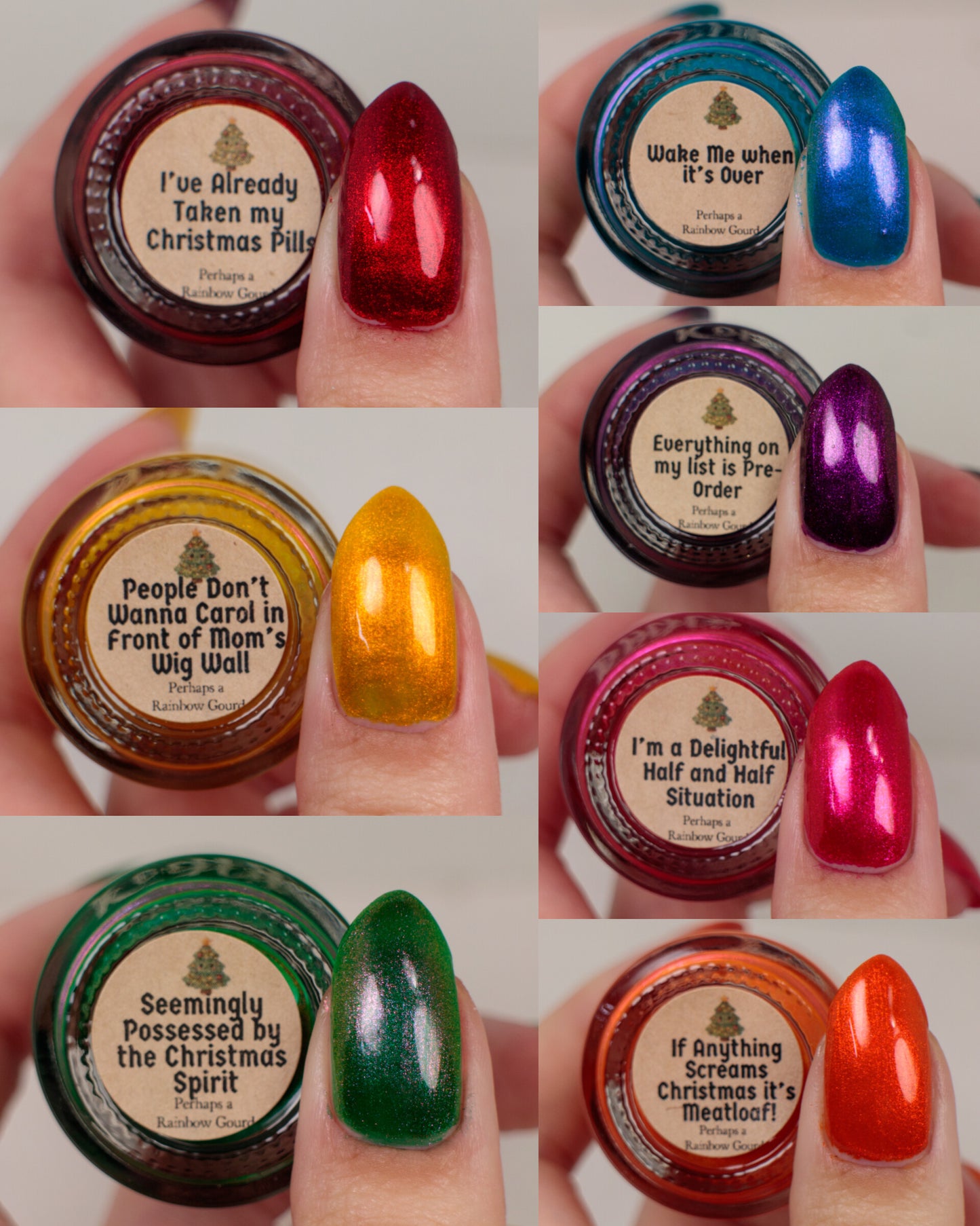 PREORDER - Full Perhaps a Rainbow Gourd Collection