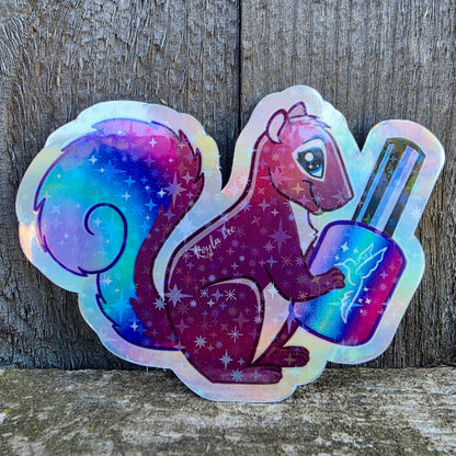 Sticker: Barbara the Squirrel