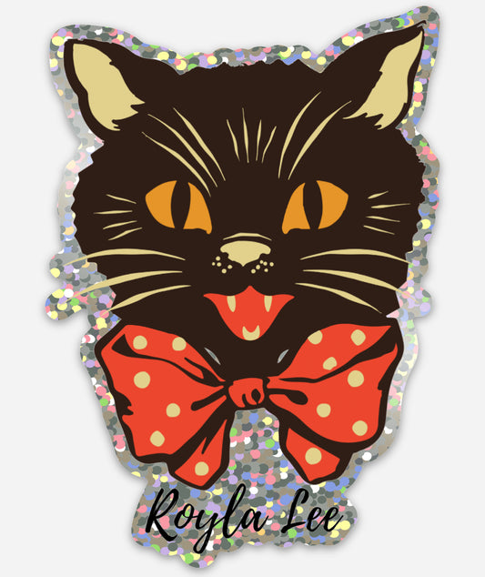 Halloween Cat Sticker