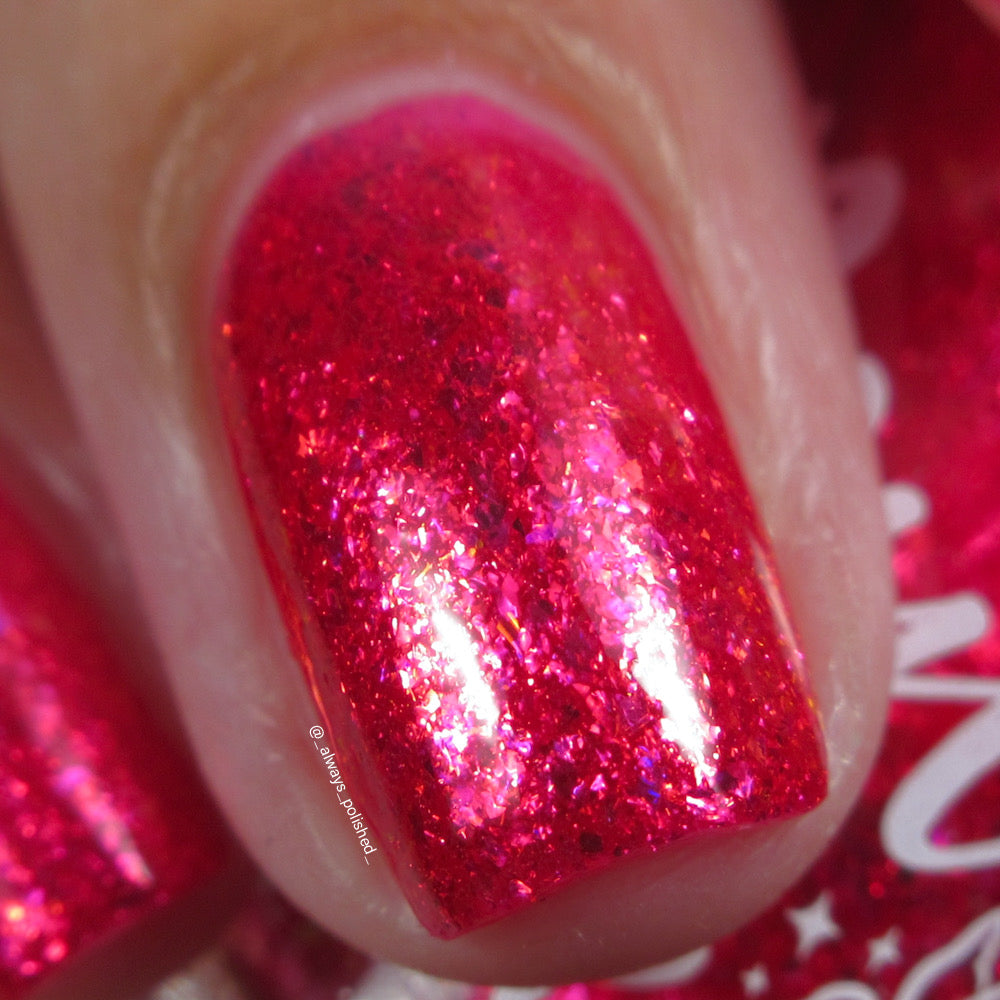 PREORDER: Pink Loves Me (crystal flakes)