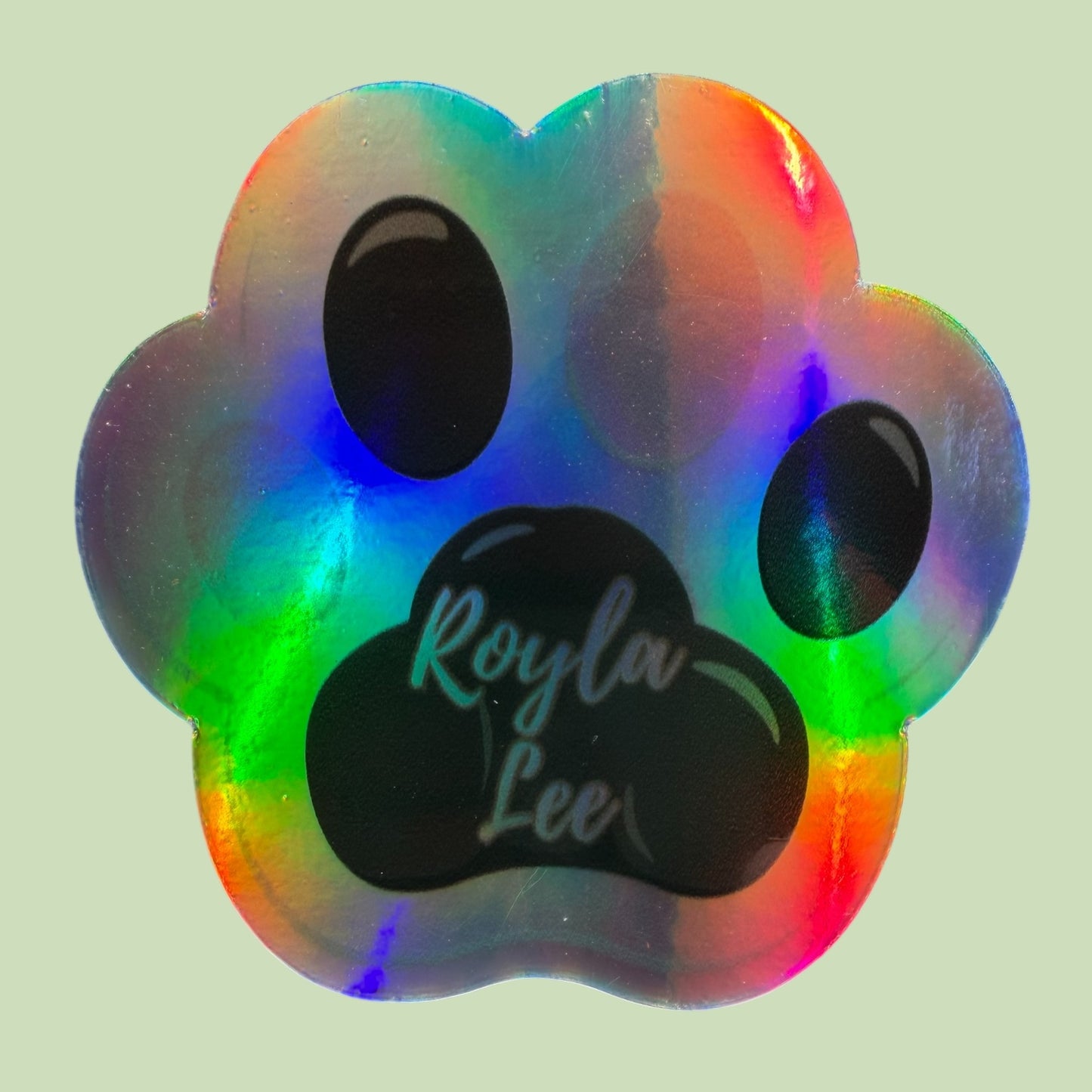 STICKER: Figaro Paw Helmer Sticker