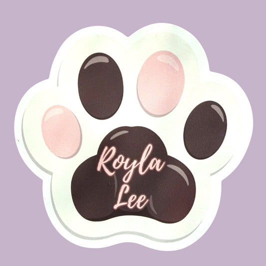 MAGNET: Figaro Paw Helmer Magnet