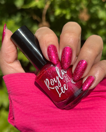 PREORDER: Petty in Pink (holographic flake)
