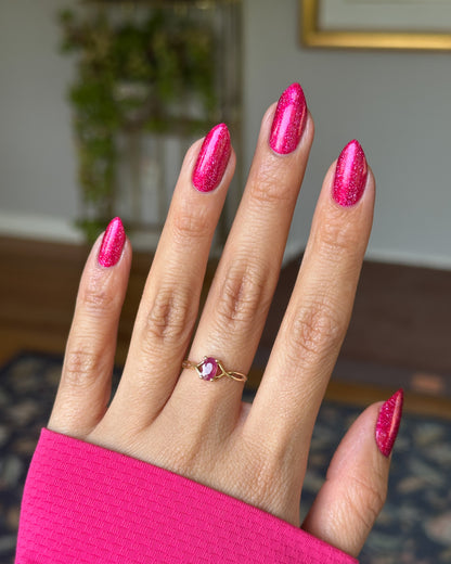 PREORDER: Petty in Pink (holographic flake)