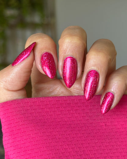 PREORDER: Petty in Pink (holographic flake)