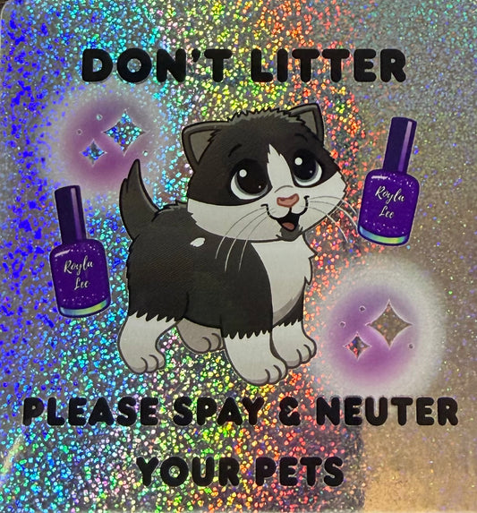 Sticker: Spay and Neuter