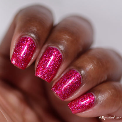 PREORDER: Petty in Pink (holographic flake)