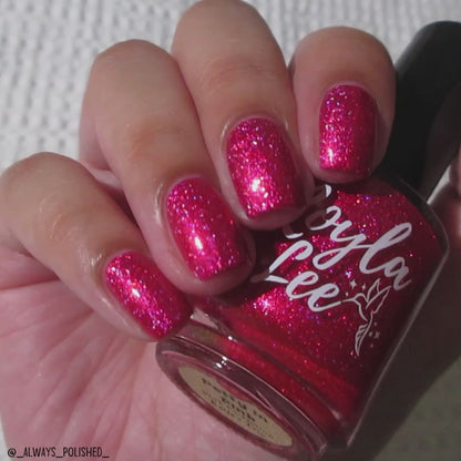 PREORDER: Petty in Pink (holographic flake)